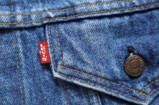 画像6: 80s USA製 Levi'sリーバイス 71506 デニムジャケット 4ポケット 46L★ロング (6)