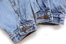 画像8: 80s Levi'sリーバイス 70511 デニムジャケット 4ポケット L★ユーロ (8)