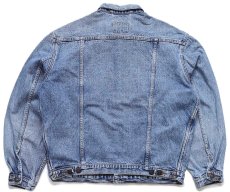 画像2: 80s Levi'sリーバイス 70511 デニムジャケット 4ポケット L★ユーロ (2)