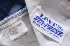 画像6: 80s USA製 Levi'sリーバイス 517 STA-PRESTスタプレ バットダイ デニムパンツ W33 L34★ブーツカット (6)