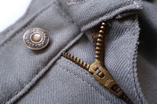 画像7: 90s USA製 Levi'sリーバイス 517 ポリエステルパンツ グレーブラウン W36 L31★148 スタプレ ブーツカット (7)