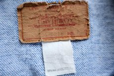 画像5: 80s USA製 Levi'sリーバイス 70506 ダメージ デニムジャケット 4ポケット ボロ (5)