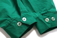 画像6: 60s USA製 PROTEXALL DE-PESTER パッチ付き コットンポプリン ジャケット 緑 M (6)