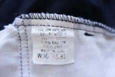 画像6: 90s USA製 Levi'sリーバイス 517 ポリエステルパンツ 紺 W36 L31★149 スタプレ ブーツカット (6)
