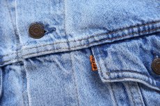 画像4: 90s カナダ製 Levi'sリーバイス 75505 ダメージ デニムジャケット 48 (4)