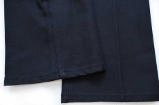 画像8: 90s USA製 Levi'sリーバイス 517 ポリエステルパンツ 黒 W34★スタプレ ブーツカット (8)