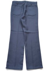画像3: 90s USA製 Levi'sリーバイス 517 ポリエステルパンツ ダークグレー W36 L31★147 スタプレ ブーツカット (3)