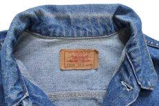 画像4: 80s USA製 Levi'sリーバイス 71506 デニムジャケット 4ポケット 46L★ロング (4)