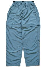 画像3: 90s REI 2WAY ジップオフ ナイロンパンツ 薄青緑 L★ショートパンツ ショーツ (3)
