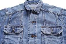 画像3: 80s Levi'sリーバイス 70511 デニムジャケット 4ポケット L★ユーロ (3)