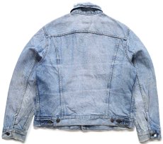 画像2: 80s USA製 Levi'sリーバイス 70506 ダメージ デニムジャケット 4ポケット ボロ (2)