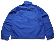 画像2: 80s USA製 SPORTSMASTER Santa Fe MAINTENANCE OF WAY LOS ANGELES ジャケット 青 L (2)