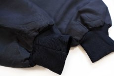 画像6: 90s USA製 LINCOLN ELECTRIC ロゴ刺繍 G9タイプ タータンチェックライナー ハリントンジャケット 黒 L (6)