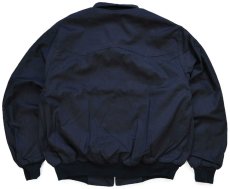 画像2: 英国製 UNKNOWN タータンチェックライナー ハリントンジャケット 黒 2XL★特大 (2)