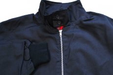 画像3: 英国製 UNKNOWN タータンチェックライナー ハリントンジャケット 黒 2XL★特大 (3)