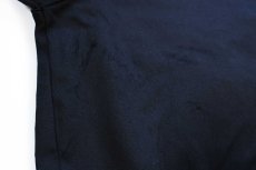 画像7: 英国製 UNKNOWN タータンチェックライナー ハリントンジャケット 黒 2XL★特大 (7)