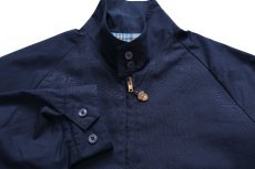 画像3: 70s Oakbrook Sportswear Sears 無地 マドラスチェックライナー ジャケット 濃紺 38 (3)