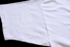 画像6: 90s ミニー マウス ラメプリント コットンTシャツ 白 (6)