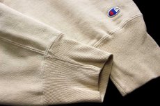 画像5: 90s メキシコ製 Championチャンピオン ワンポイント リバースウィーブ スウェット ベージュ L★230 (5)