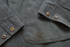 画像6: L.L.Bean タータンチェック Thinsulate×ウールライナー ダック地 フィールドコート グリーン XL-R★ジャケット (6)