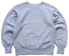 画像2: 90s メキシコ製 Championチャンピオン ワンポイント リバースウィーブ スウェット グレー M★246 (2)
