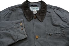 画像3: L.L.Bean タータンチェック Thinsulate×ウールライナー ダック地 フィールドコート グリーン XL-R★ジャケット (3)
