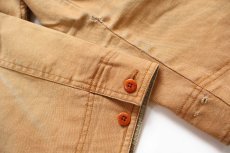 画像6: L.L.Bean タータンチェック ネルライナー ダック地 フィールドコート 茶 XL-R★B ジャケット ハンティング (6)