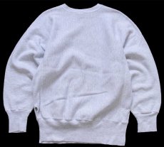 画像2: 90s メキシコ製 Championチャンピオン ワンポイント リバースウィーブ スウェット カスタム 杢グレー M★253 (2)