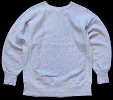 画像2: 90s メキシコ製 Championチャンピオン ワンポイント リバースウィーブ スウェット 杢グレー M★210 (2)