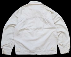 画像2: 90s McGREGORマクレガー チンスト付き ドリズラージャケット アイボリー S (2)
