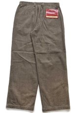 画像3: デッドストック★00s ARIZONA JEAN コットン 太畝 コーデュロイパンツ グレーベージュ W34 L30 (3)
