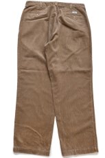 画像3: 90s ポロ ラルフローレン ANDREW PANT ツータック 太畝 コーデュロイパンツ ブラウン W38 L30 (3)