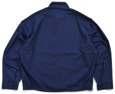 画像2: 70s SPORTSMASTER 無地 ジャケット 紺 M (2)
