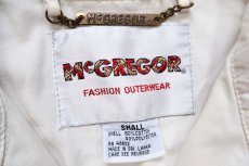 画像4: 90s McGREGORマクレガー チンスト付き ドリズラージャケット アイボリー S (4)