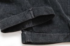 画像7: 00s DOCKERSドッカーズ ツータック スラックス コットン コーデュロイパンツ 薄黒 W38 L32★Levi'sリーバイス (7)