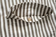 画像5: 90s EddieBauerエディーバウアー Rufton Twill ストライプ ボタンダウン コットンシャツ L (5)