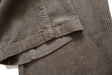 画像7: デッドストック★00s ARIZONA JEAN コットン 太畝 コーデュロイパンツ グレーベージュ W34 L30 (7)