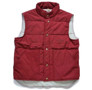 70s Frostline ダウンベスト オレンジ S - Sixpacjoe Web Shop