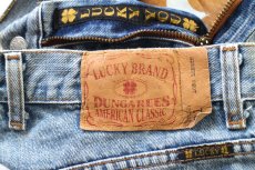 画像5: 90s USA製 Lucky Brand ラッキーブランド デニムパンツ W33★SDP4677 (5)