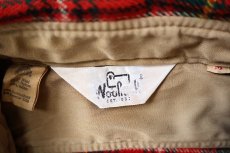 画像4: 70s Woolrichウールリッチ タータンチェック ウール シャツ M (4)
