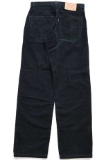 画像3: 00s ルーマニア製 Levi'sリーバイス 521 コットン コーデュロイパンツ 黒 W33 L30★ユーロ (3)