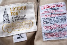 画像4: 70s LONDON FOG by REEVES 無地 ジャケット ベージュ 38 REG (4)