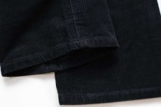 画像8: 00s ルーマニア製 Levi'sリーバイス 521 コットン コーデュロイパンツ 黒 W33 L30★ユーロ (8)