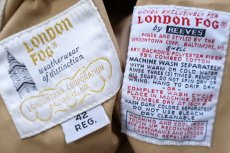画像4: 70s LONDON FOG by REEVES 無地 ジャケット カーキ 42 REG (4)
