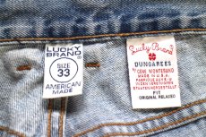 画像6: 90s USA製 Lucky Brand ラッキーブランド デニムパンツ W33★SDP4677 (6)