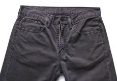 画像4: Levi'sリーバイス 505 コットンツイルパンツ 薄黒 W32 L34★SDP4678 (4)