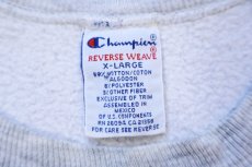 画像4: 90s メキシコ製 Championチャンピオン NFL DALLAS COWBOYS ひび割れプリント リバースウィーブ スウェット 杢グレー XL (4)