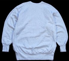 画像2: 90s メキシコ製 Championチャンピオン CAROLINA LAW リバースウィーブ スウェット カスタム 杢グレー XXL★特大 (2)