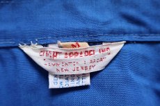 画像4: 70s EAA EXPERIMENTAL AIRCRAFT ASSOCIATION パッチ付き スタンドカラー ジャケット 青 M (4)