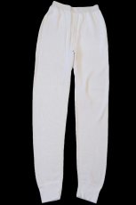 画像2: 12 USA製 米軍 ドロワーズ コットン サーマルパンツ ナチュラル M (2)